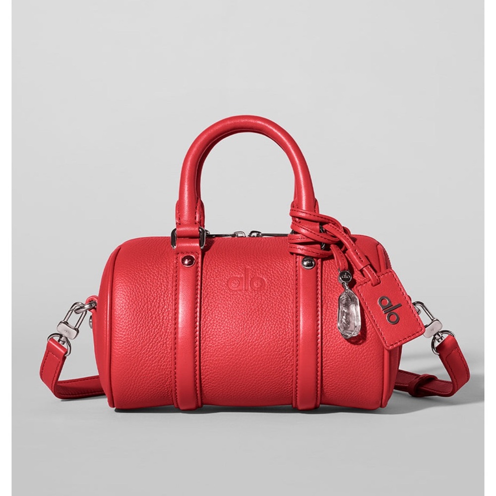 ALO Mini Voyage/Crossbody Bag - Bright Red Leather (RARE ITEM) NWT